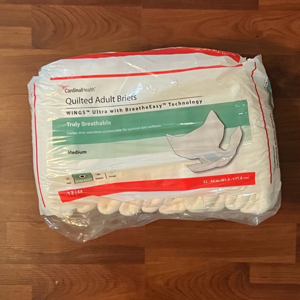 Quilted Adult Briefs